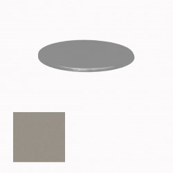 Werzalit, Allzalit veya Wermodin Masa Tablası Yuvarlak 70cm - Koyu Gri