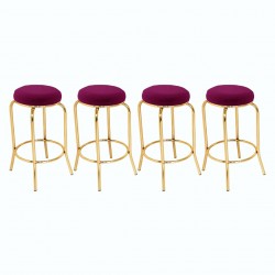 Bar Taburesi Gold (4 Adet) - Mor Bar Taburesi Gold (4 Adet) - Mor